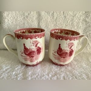 William James Farmyard Red Coffee Mug